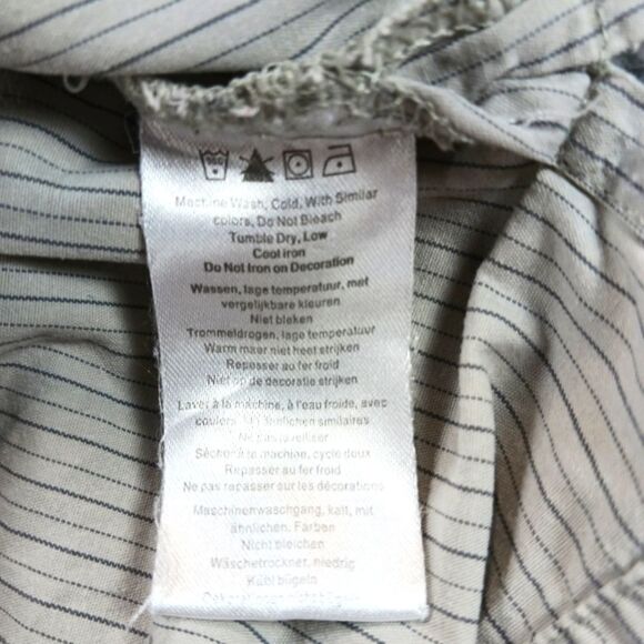 Harley-Davidson Casual Button Down Shirt. Embroidered. Pinstriped. Men's Large.. - Picture 5 of 12
